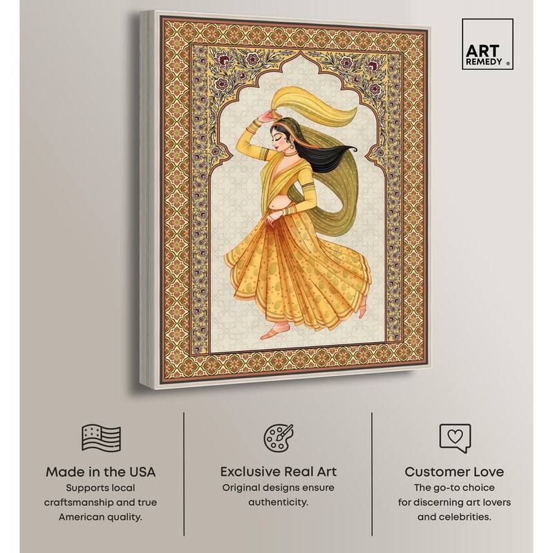 Dancing Princess Canvas by Art Remedy