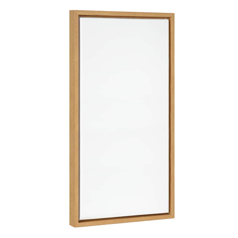 Kate and Laurel Sylvie Blank Framed Canvas