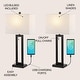 preview thumbnail 11 of 22, JONATHAN Y Lucie 28.5" Vintage Industrial Iron LED Table Lamp with Pull-Chain and USB Charging Port, (Set of 2)