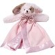 preview thumbnail 1 of 4, Bearington Baby Wiggles 15" Pink Puppy Dog Snuggler