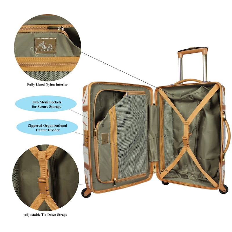 Gatsby Vintage Hardside Carry-On - NEW Airline Approved Luggage