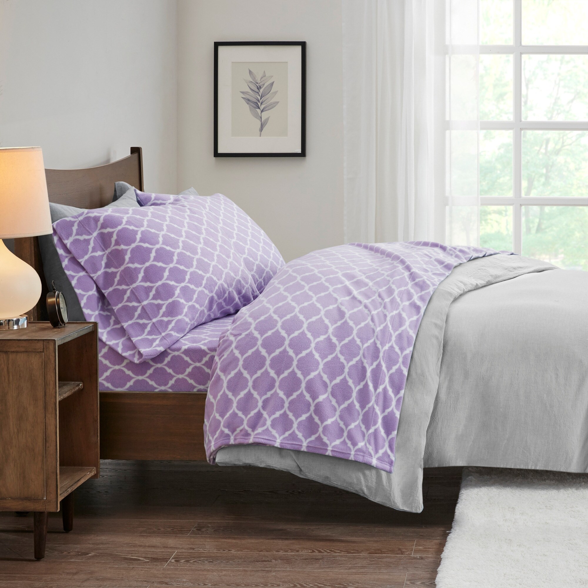 True North by Sleep Philosophy Micro Fleece Bed Sheet Set On Sale Bed Bath Beyond 20830952