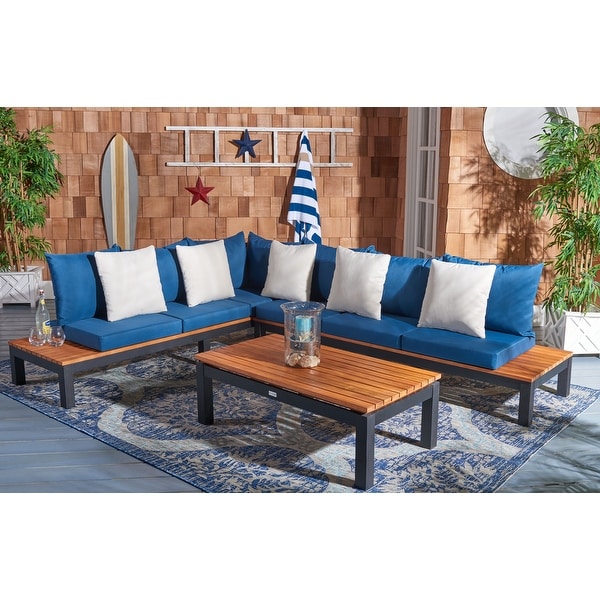 Safavieh outdoor living granton 5 pc living shop set