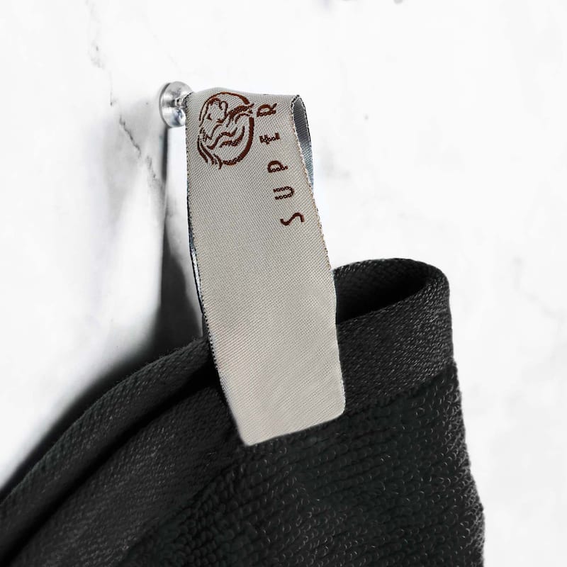 Superior Ultra-Soft Cotton Solid Medium Weight Bath Towel Set of 2