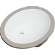 preview thumbnail 2 of 4, PROFLO PF1512U Comstock 17" Oval Vitreous China Undermount Bathroom