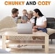 preview thumbnail 35 of 48, Cheer Collection Ultra Plush Chunky Cable Knit Throw Blanket