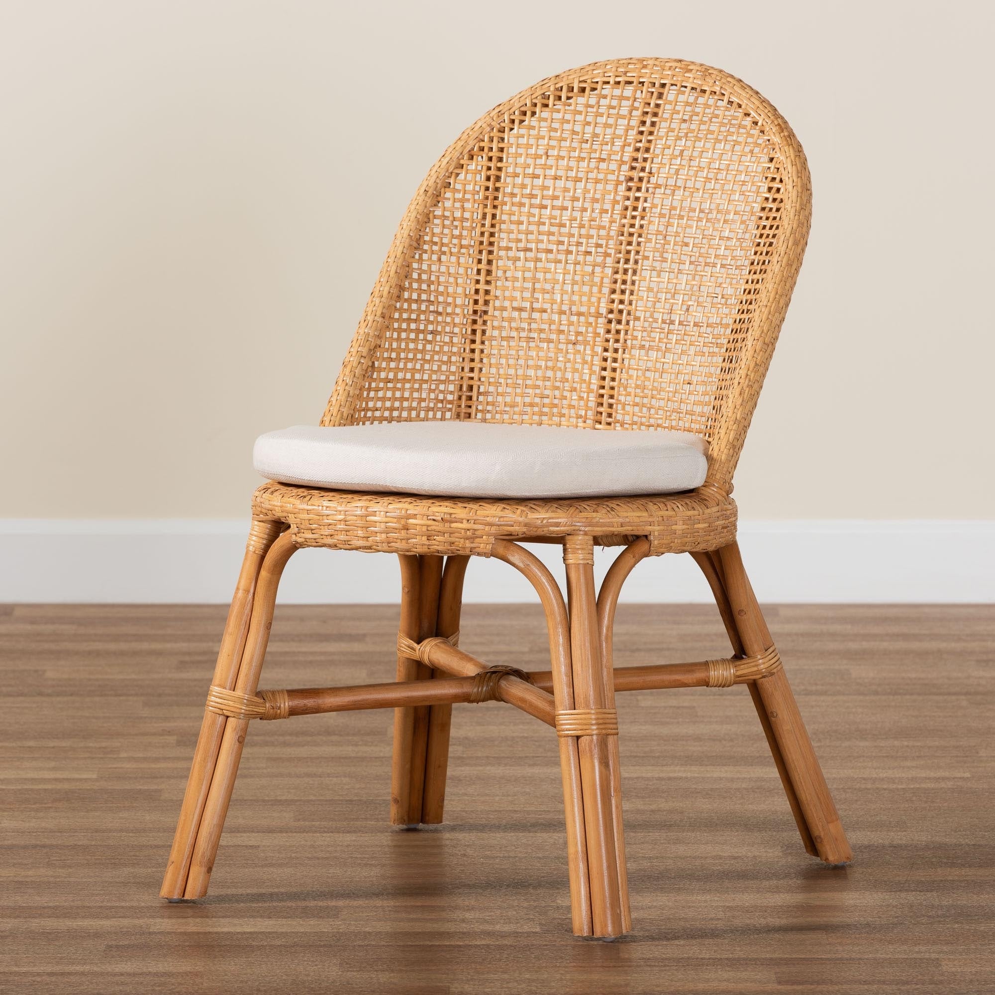 【冬バーゲン★】 Daniela Bath Bed - Chair Dining Rattan Honey Light Bohemian 下着・アンダーウェア