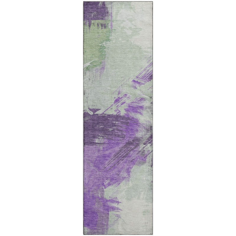 Premium Washable Super Soft Modern Brushstrokes Mayfield Rug