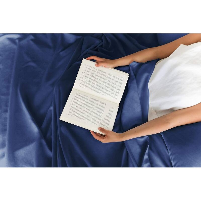 CGK Linens 4 Piece 100% Cotton 400 Thread Count Soft & Comfy Bed Sheet Set
