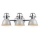 preview thumbnail 9 of 20, Golden Lighting Duncan 3 Light 25" Wide Bathroom Vanity Light