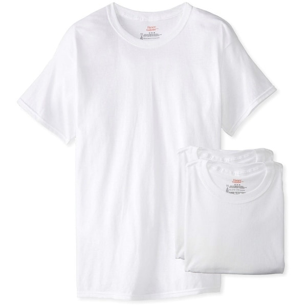 Hanes Mens Tagless ComfortSoft Crewneck T-Shirt