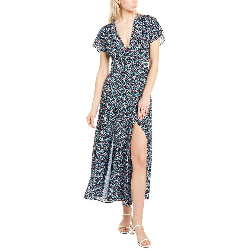 wrap drape dress
