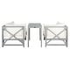 preview thumbnail 41 of 52, SAFAVIEH Outdoor Living Ronson 5 Pc Sectional Set - 26.9 x 26.9 x 26.8