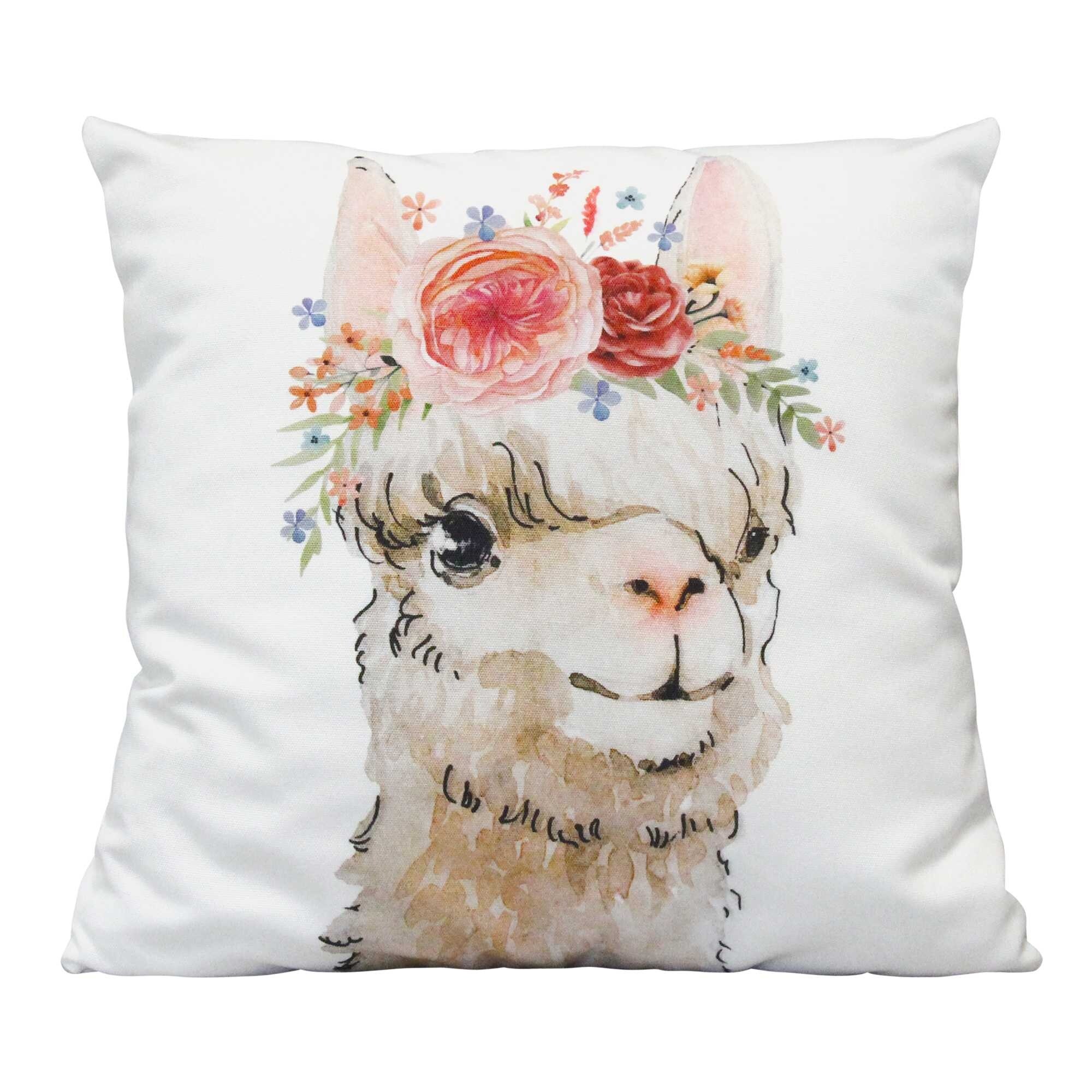 Llama pillow bed shop bath and beyond