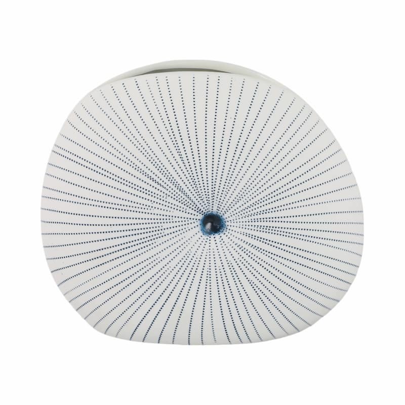 Ceramic Decorative Vase Modern Design Unique Dotted Circular Detailing