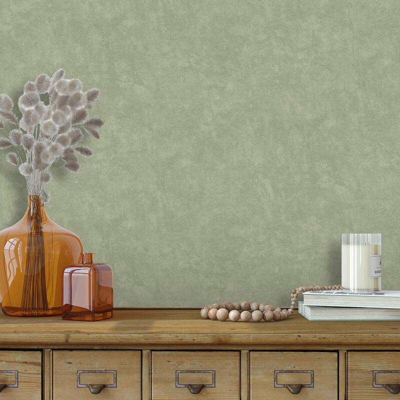 Veer Decor Faux Waxed Texture Wallpaper
