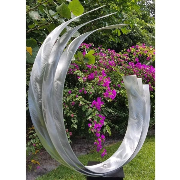 Shop Statements2000 Silver Abstract Metal Sculpture Modern Garden