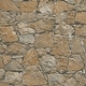 preview thumbnail 1 of 3, Galerie Wallcoverings Bricks and More Collection Realistic Stonewall Matte Finish Vinyl on Non-woven Wallpaper Roll 33-feet long x 21-inches wide - Brown