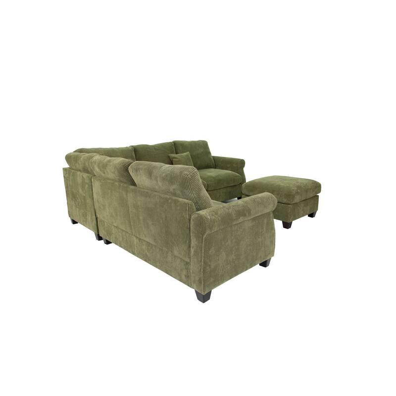 Poundex 4-pcs Sectional