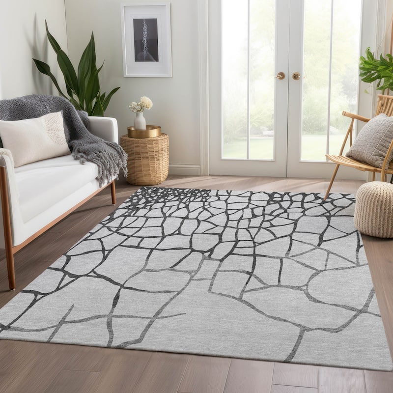 Premium Washable Super Soft Contemporary Webby Mayfield Rug