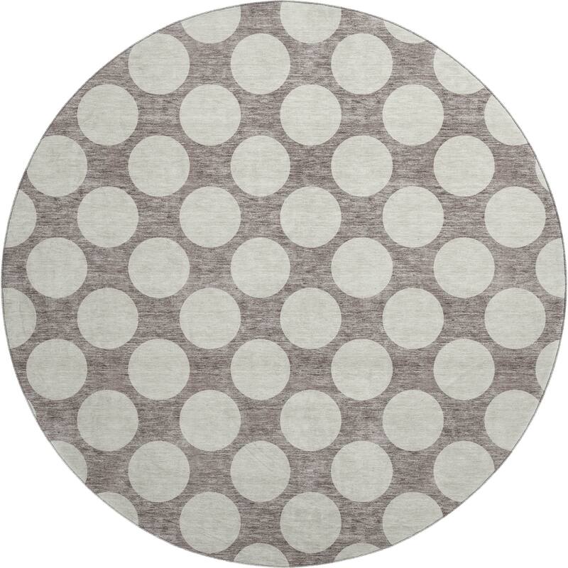 Premium Washable Super Soft Modern Polka Dots Mayfield Rug