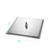 Kichae Square Stainless Steel Rain Shower Head with Silicone Nozzle