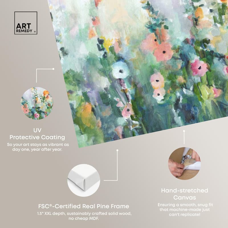 Harmony of Summer Canvas by Art Remedy, Gallery Wrapped