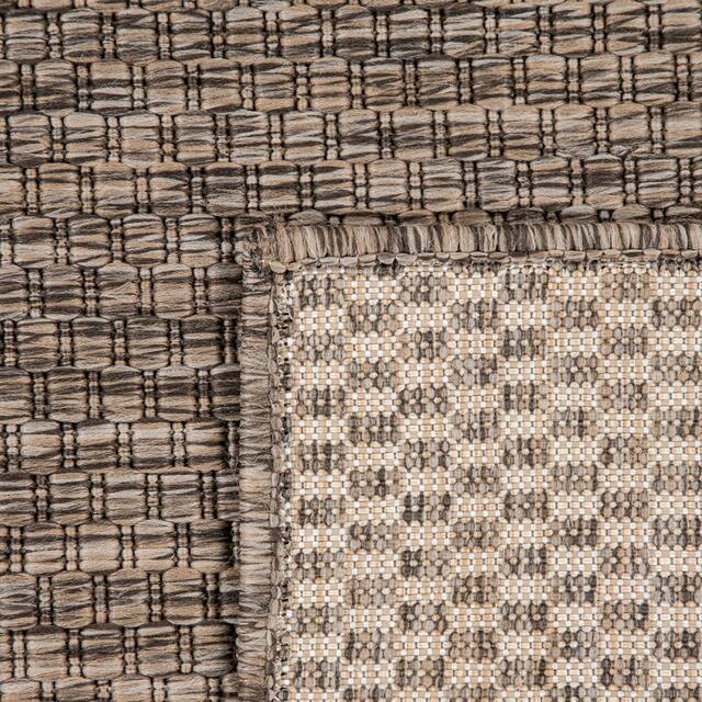 Variegated Waterproof Outdoor Rug for Patio