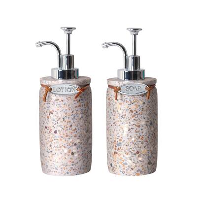 Bristol Lotion Pump 2 Piece Set - Gold - Lotion Pump
