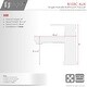 preview thumbnail 16 of 34, Single Hole 1-Handle Bathroom Faucet - Faucet Height: 6" | Spout Height: 2 11/16"