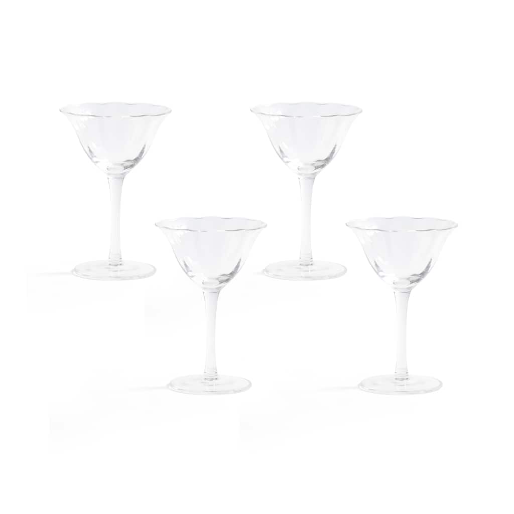 Ondine Coupe Glasses, Set of 4