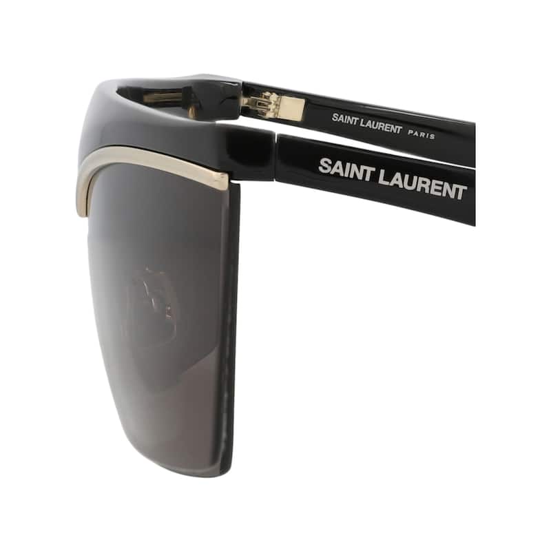 Saint Laurent Shield-Frame Injection Sunglasses