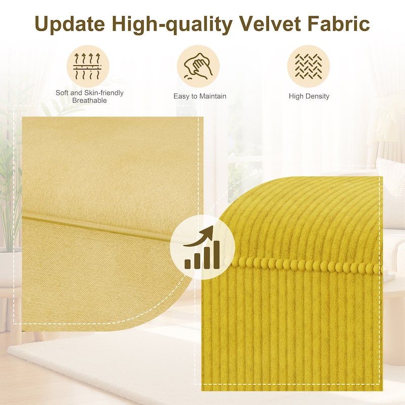 Futzca 48" Modern Loveseat Sofa