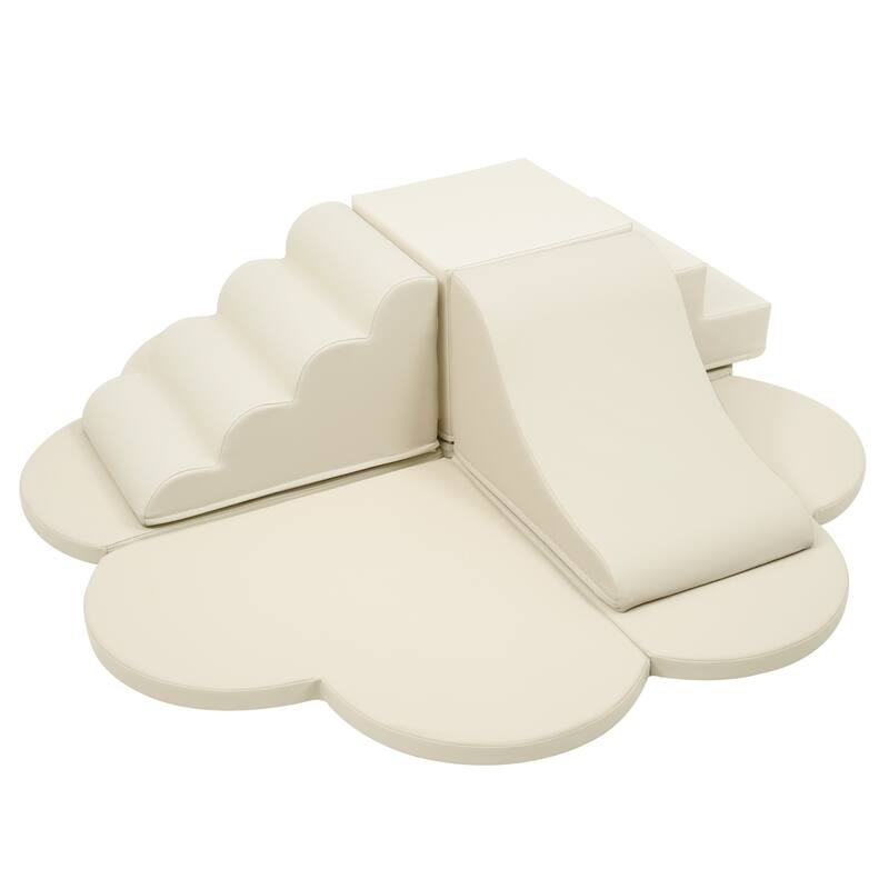 Soft Foam Block Play Structures Climbers for Child Development, 6-Piece Baby Foam Climbing Foam, Climbing Activity Play Set