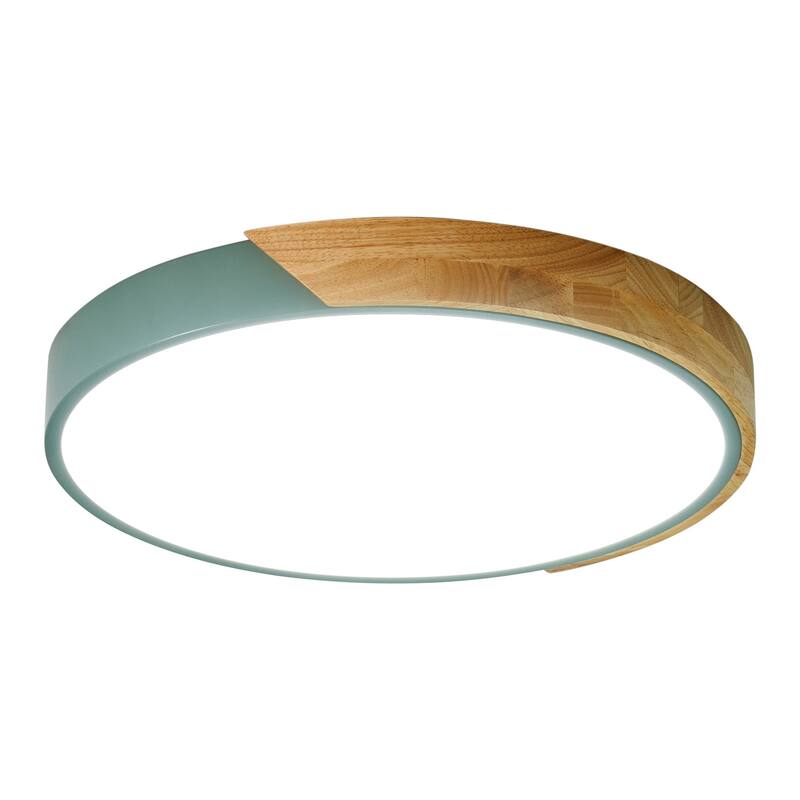 Modern Simple Circle LED Flush Mount Ceiling Light Fixture