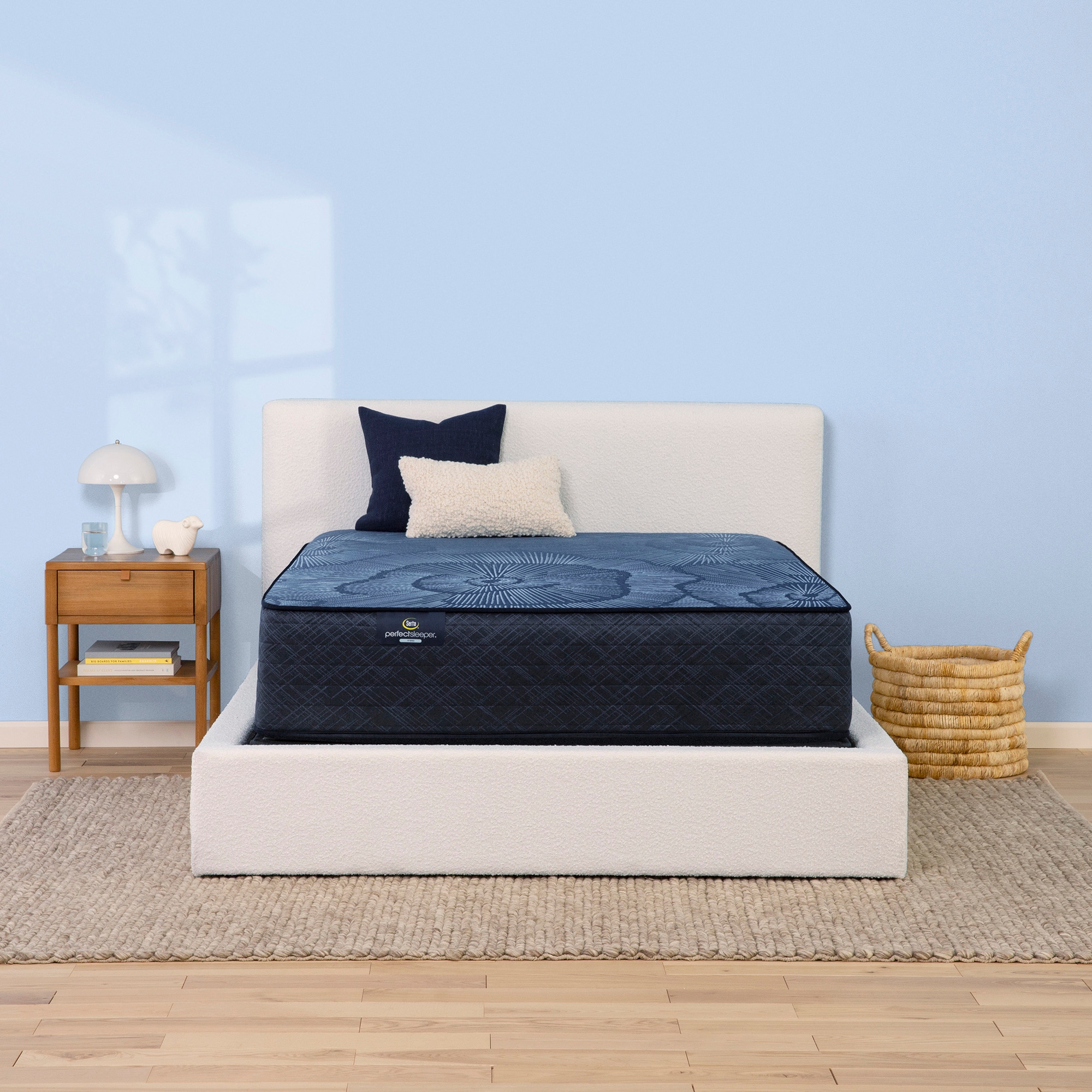 Queen hybrid deals mattress set