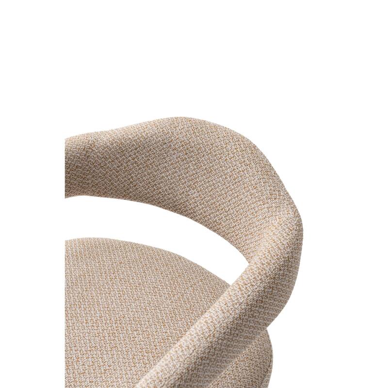 Manhattan Comfort 7-Piece Hathaway Modern 59.05 Solid Wood Round Dining Set