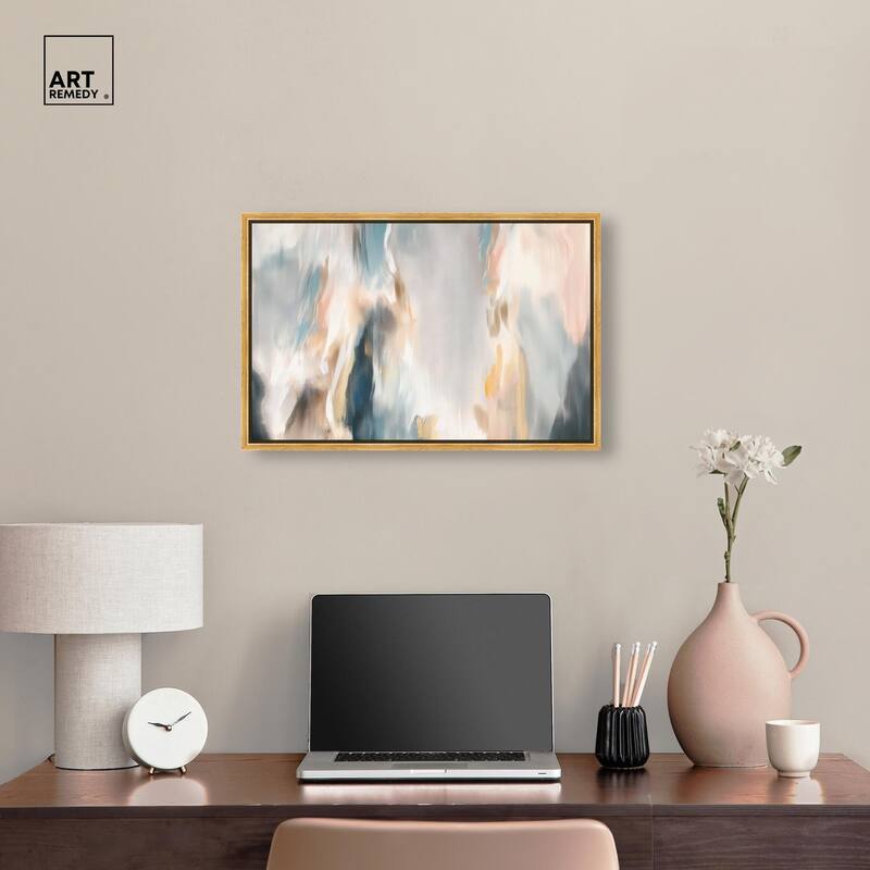 Gilded Gorge III Canvas by Art Remedy