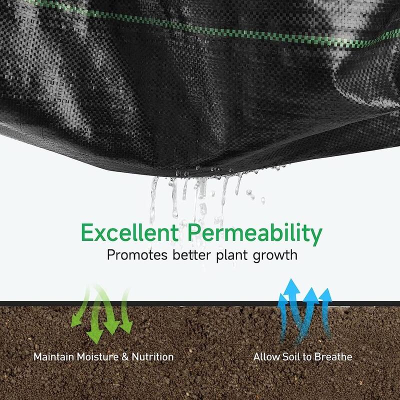 Dual-Layer Heavy-Duty Landscape Fabric for Orchard Weed Control