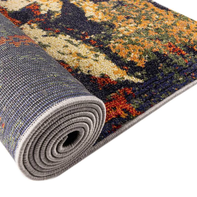 Contemporary Cleley Collection Area Rug