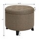 preview thumbnail 15 of 48, Copper Grove Chrysanthemum Round Storage Ottoman