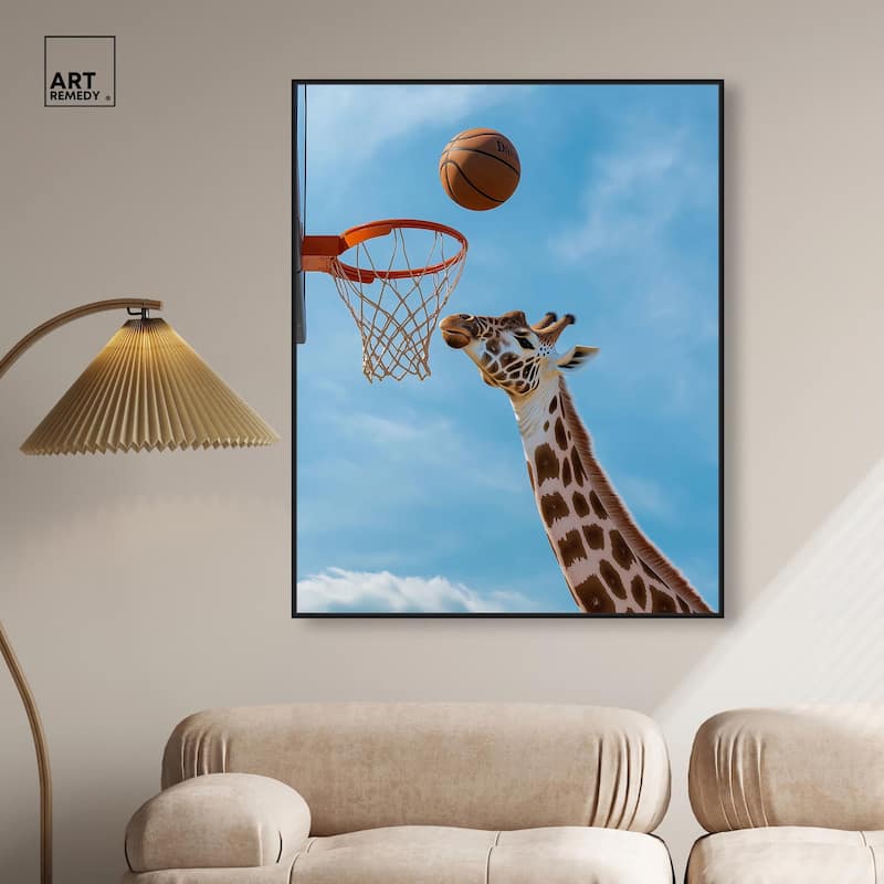 Gentle Giant's Game Canvas by Art Remedy