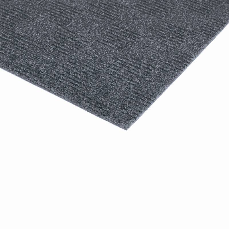 Foss Floors Crochet 24"x24" Peel and Stick Indoor/Outdoor Carpet Tiles 15/Box
