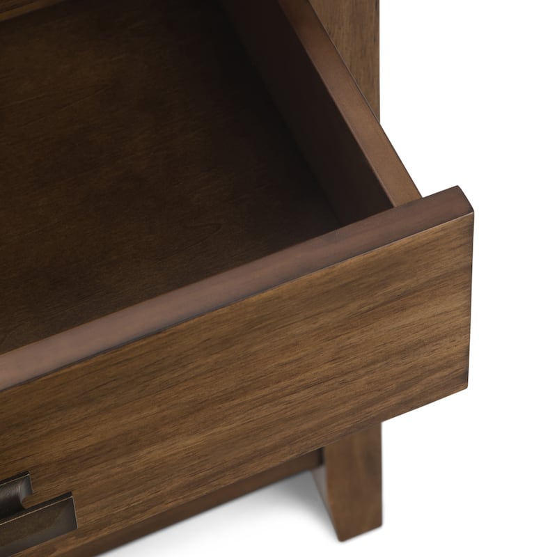 WYNDENHALL Stratford SOLID WOOD 24 inch Wide Bedside Nightstand Table