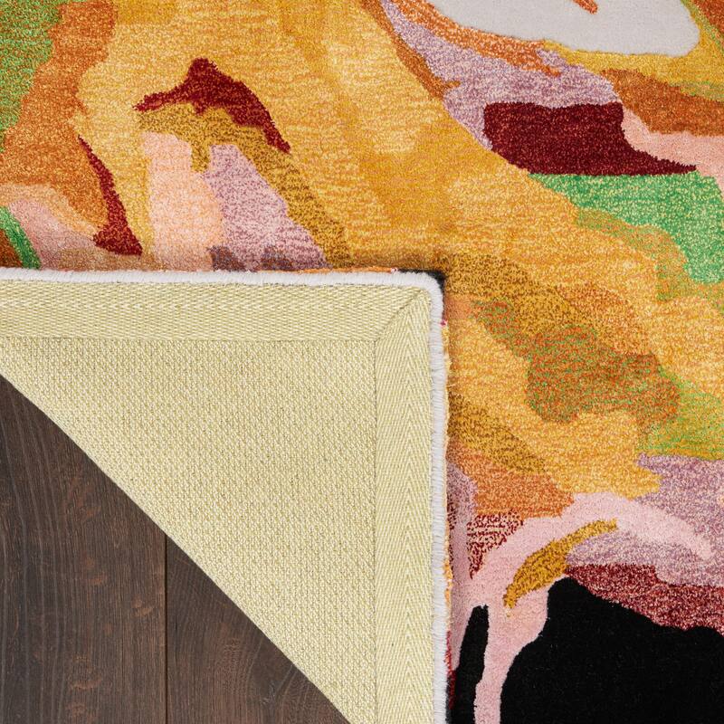 Nourison Prismatic Bold Modern Abstract Eclectic Area Rug