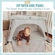 preview thumbnail 11 of 16, Dream On Me Travel Light Playard with Mesh Zipper Door