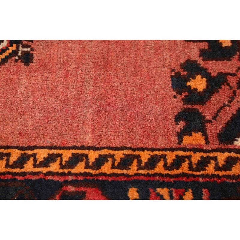 ECARPETGALLERY Hand-knotted Melis Vintage Dark Copper Wool Rug - 4'4 x 6'7