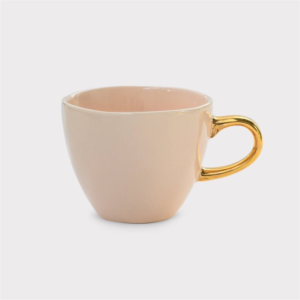 Good Morning Coffee Cup Old Pink