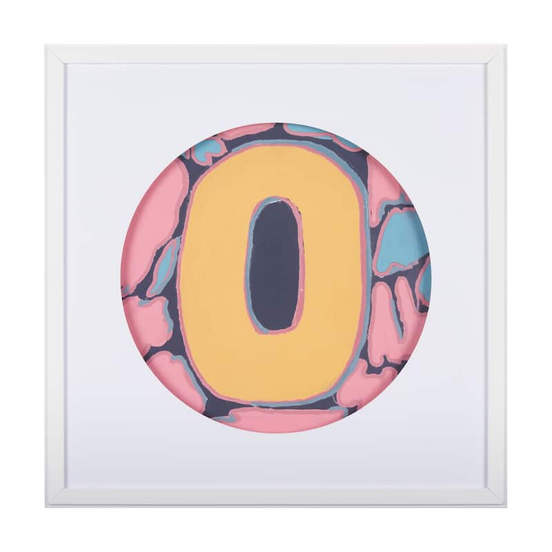 Numbers X Framed Art Print
