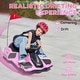 preview thumbnail 21 of 34, Aosom 12V Electric Go Kart, 5 MPH Drifting Car Battery Powered Ride on Toy Outdoor with Slow Start, Music, Colorful Lights